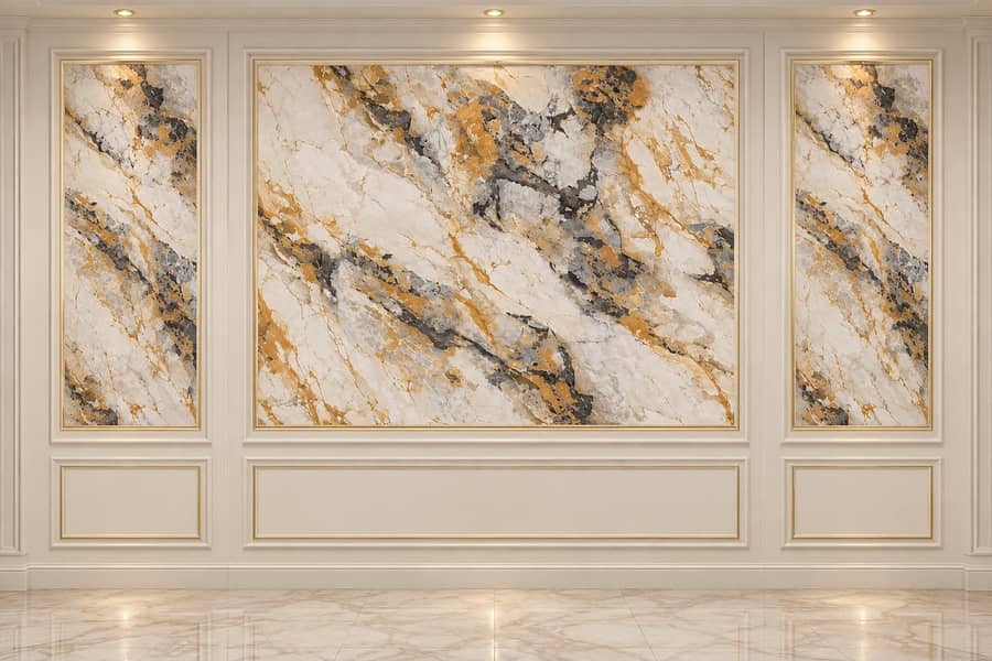 WPC fluted panel-Wall panel-Wallpaper-Pvc wallpaper-Solid panel 19