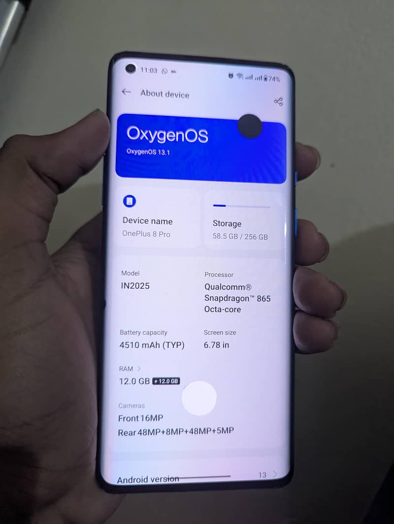 One Plus 8 Pro 2