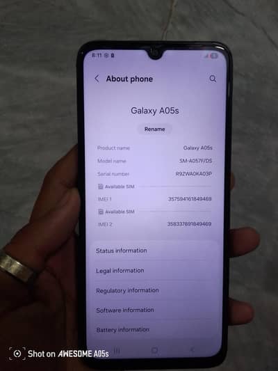 Samsung Mobile A05s