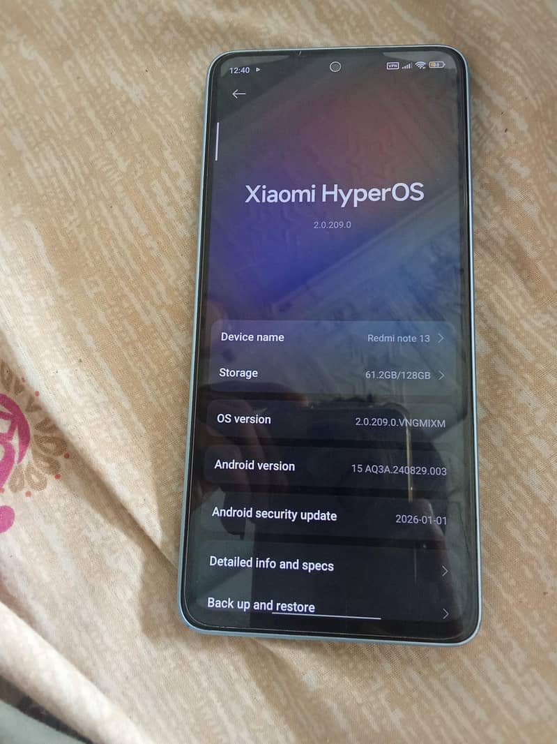 Redmi note 13 4