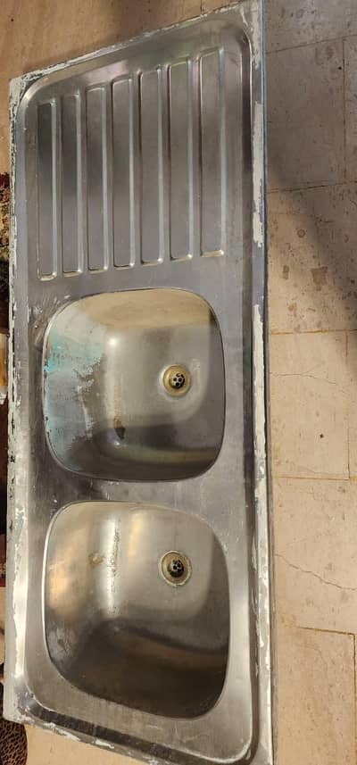 double sided wash basin for kitchen