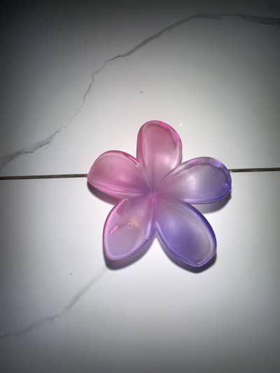 Flower hair clip