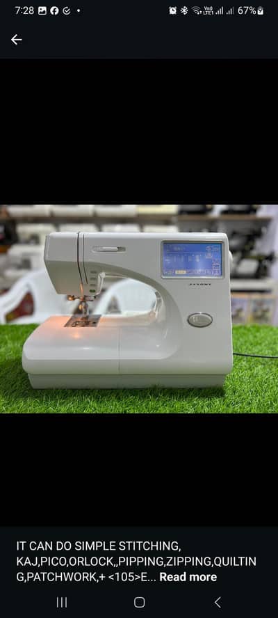 Janome 9100 Embroidery MACHINE