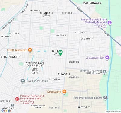 Premium 1 Kanal Residential Plot No. 167 for Sale in Block V, DHA Phase 7 Lahore