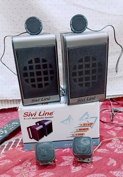 SL-777 Sivi line speaker and tweeters