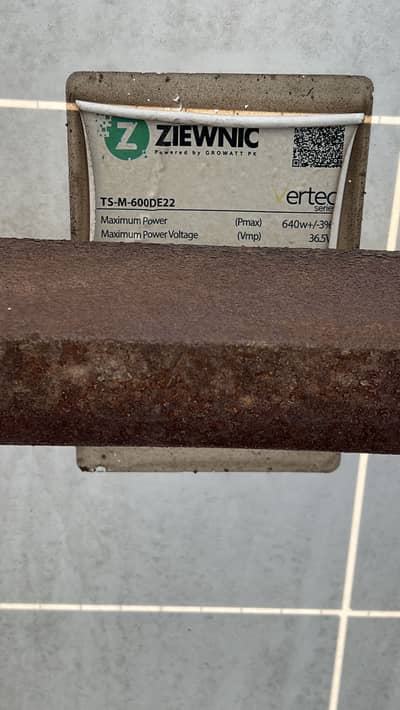 Growatt Solar inverter Never Repaired with 7 solar plates 640 watts