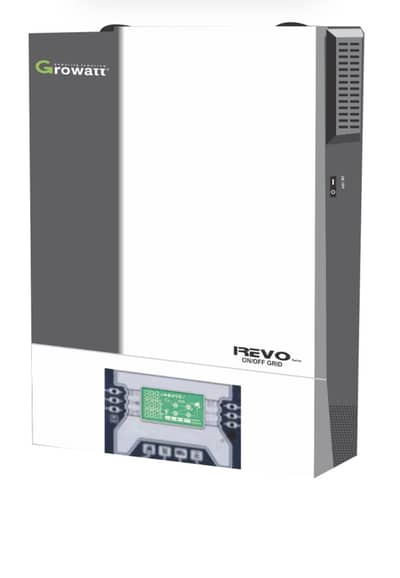 Growatt Solar inverter Never Repaired with 7 solar plates 640 watts