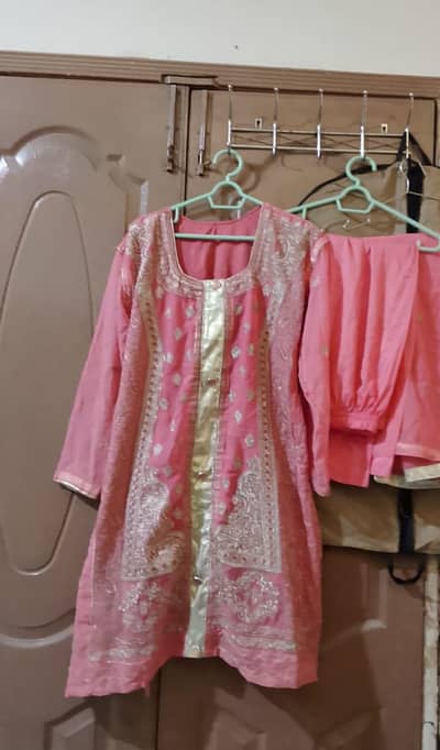 chifon and net dress