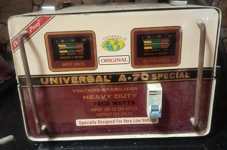 Stablizer (Universal A-70(ENERGY SAVER)7000 WATTS)