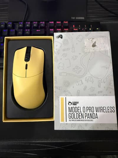 Glorious Model O Pro Wireless - Golden Panda (Limited Edition)