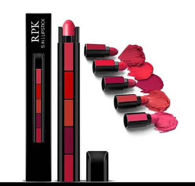 5 Shades Lipstick Set | Long Lasting