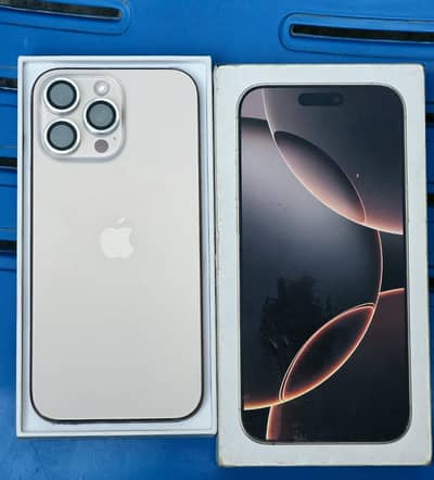 Apple iPhone 16 Pro Max Factory Unlock Non PTA with Box