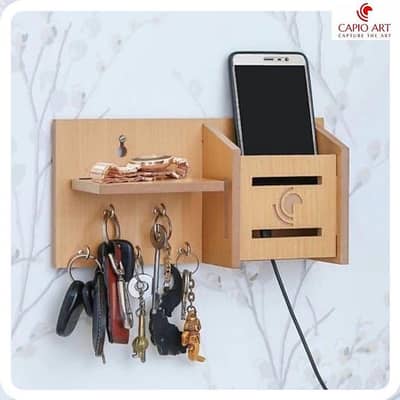 wood mobile stand