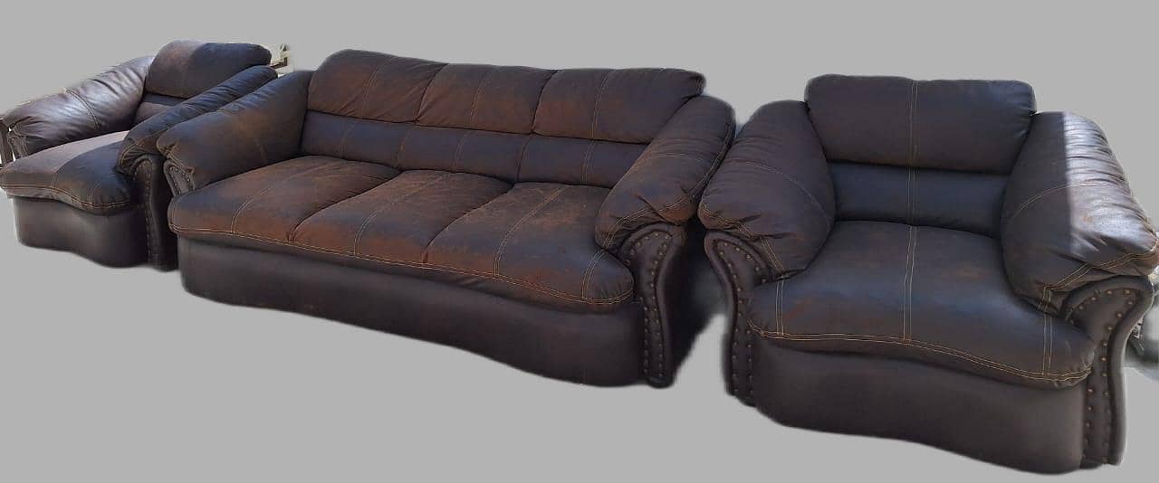 Leather Sofa Set 1