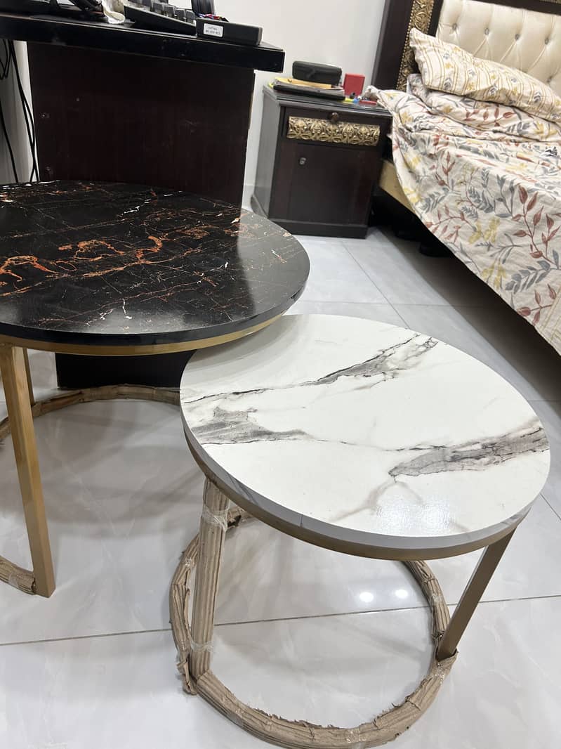 Coffe table pair 1