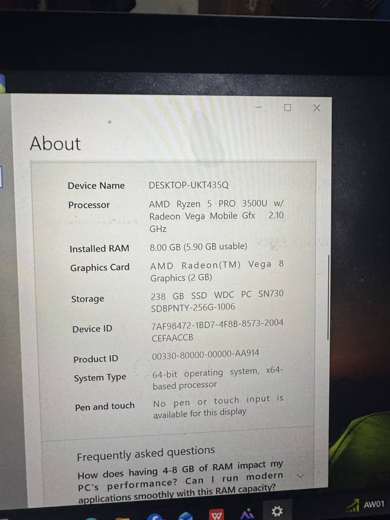 Amd ryzon 5 pro 4