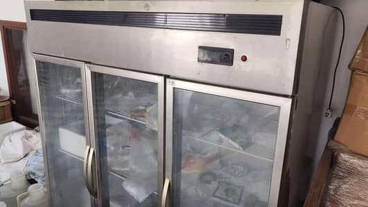 Three door refrigerator