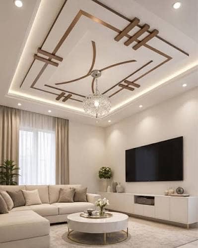 PVC wallpanel-Solid panel-Ceiling 2x2-Moulding ceiling-3d wall paper 6