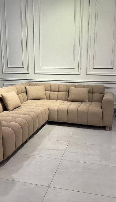L. SHAPED BUBLE STYLE SEND SOFAS 0