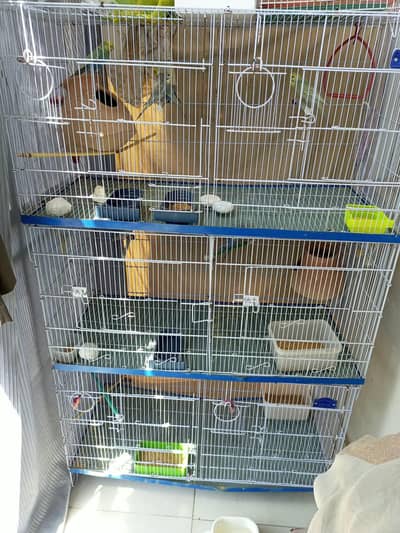 4 Cages in New Condition