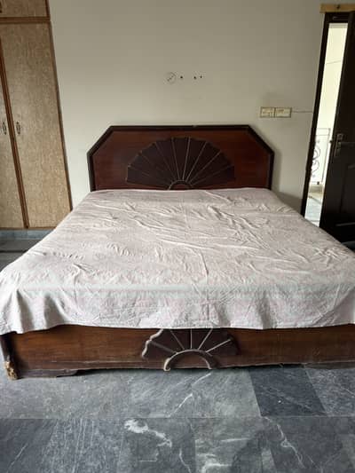 King Size Wooden Bed For Sale