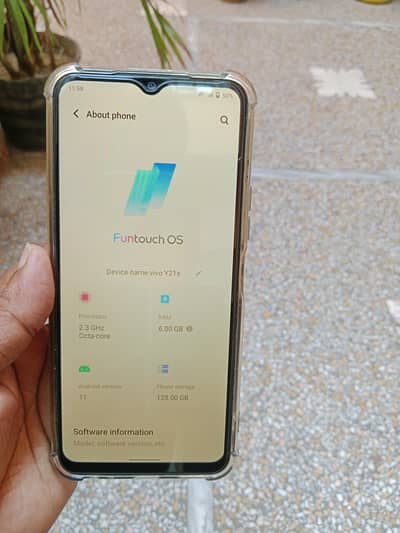 Vivo Y21s sim time available hai 6 month