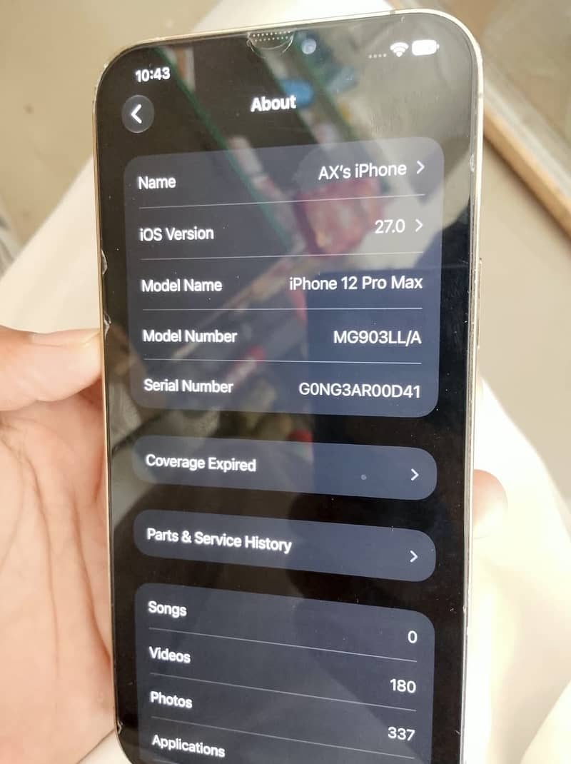 Apple iPhone 12 Pro Max 8