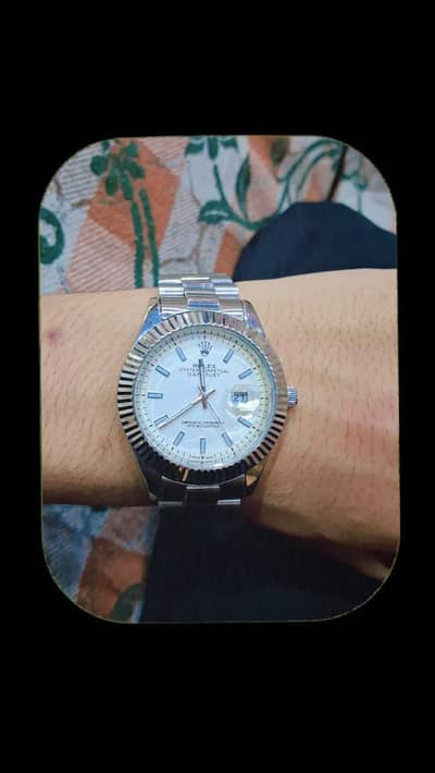 Mens watch stainless steal ful nrw watch silwer colors