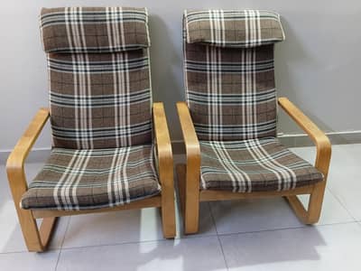 Ikea Armchairs plus extra cushionings