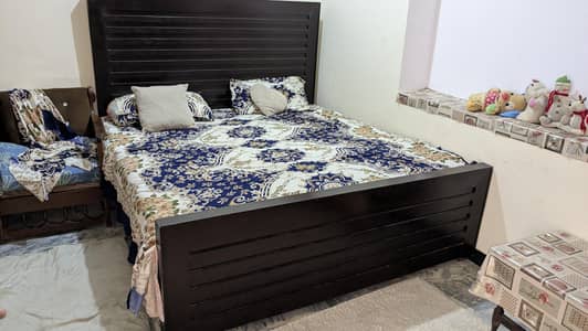 Double Bed For Sale In Very Good Condition.