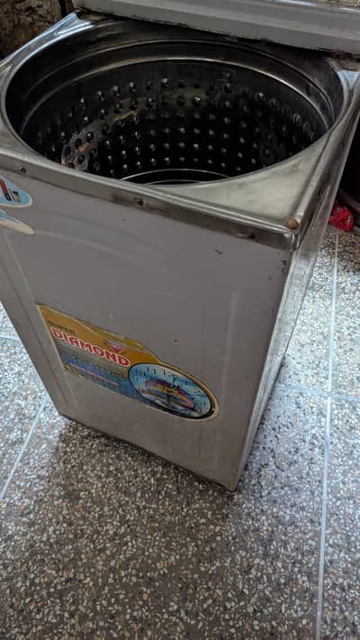 Super Diamond Washing Machine | Steel Body | Working Condition