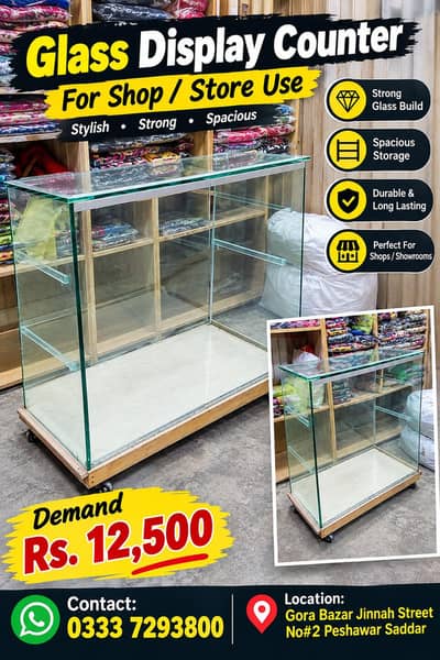 Showcase/Display Counter