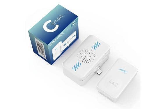 1PCS Self-Powered Kinetic Wireless Doorbell Type-C Receiver Waterproof Outdoor Calling Bell No Battery Required R5752 A