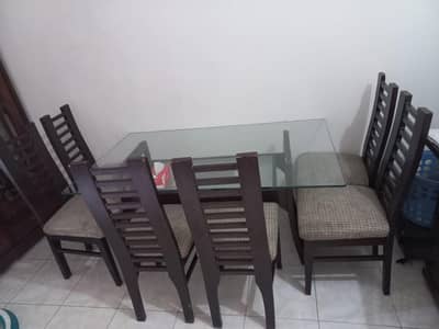 wooden dinning table