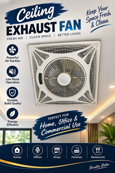 GFC Ceiling Fan|Fan|Exhaust Fan|