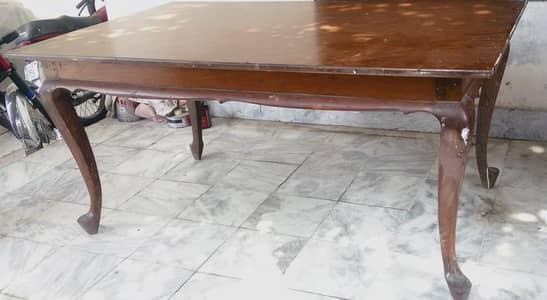 Classic Wooden Table – Strong & Durable – Good Condition