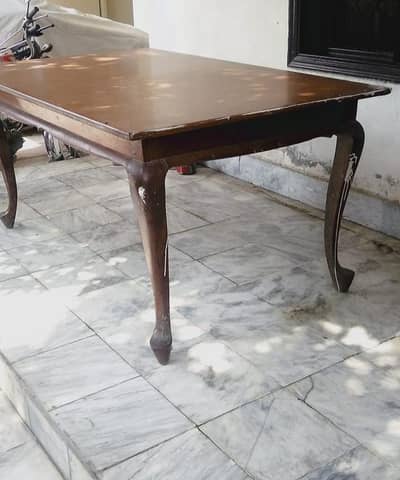 Classic Wooden Table – Strong & Durable – Good Condition