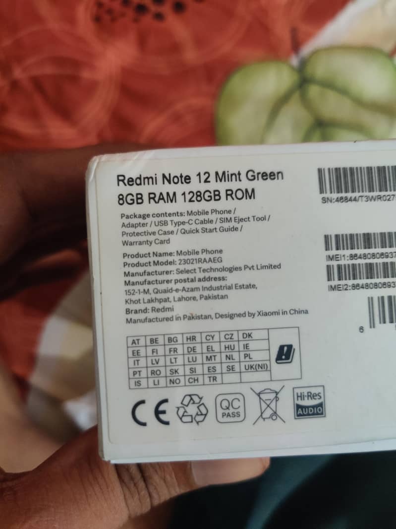 Xiaomi Redmi Note 12 5
