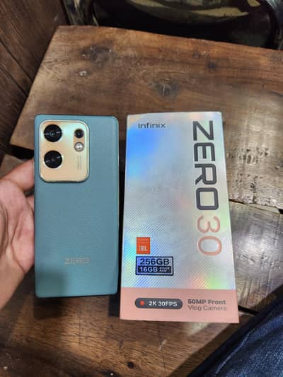 Infinix Zero 30 (8+8/256gb) with box and charger
