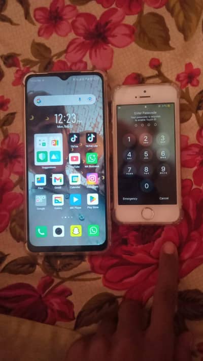 Infinix Smart 7 & Iphone 5s