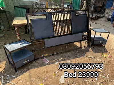 Iron Double Bed//iron Furniture//Bed Set//kids bed//Steel beds//single