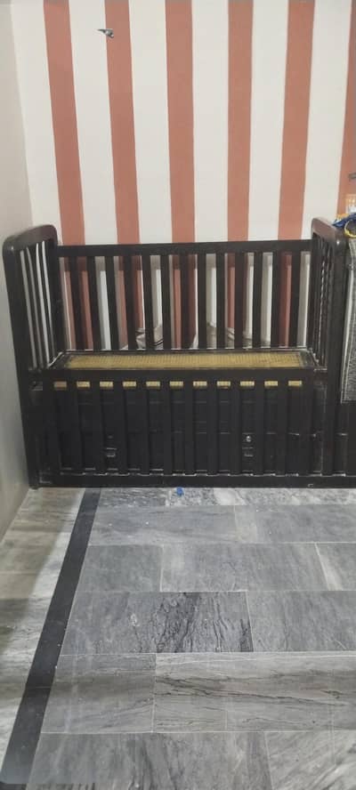 Wooden Baby Cot