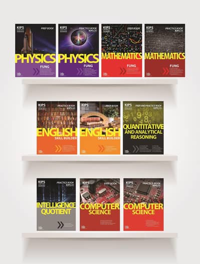 Kips NUST, FAST, GIKI All university Entry Test preparation books