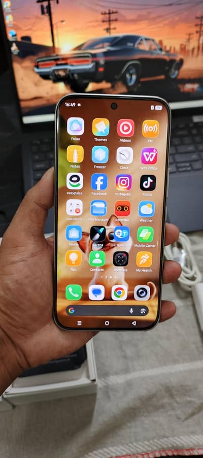 Infinix Note Edge Complete Box accessories 10/10 8/256GB / 6500 MAH