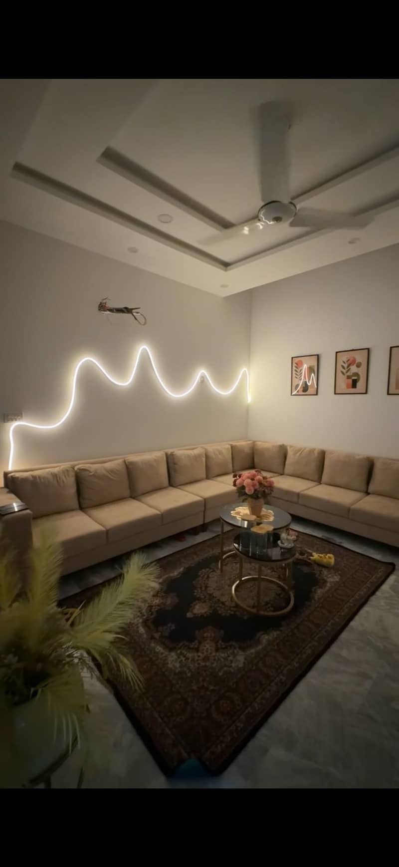 L shape sofa 1