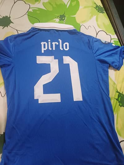 Italy 2012 Euro Cup Home Jersey – Pirlo#21 (Fan Version)