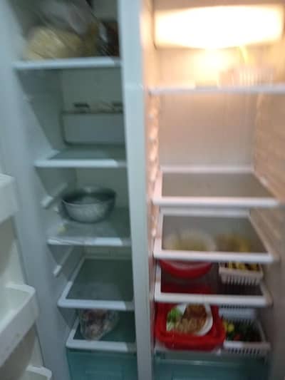 haier double door fridge