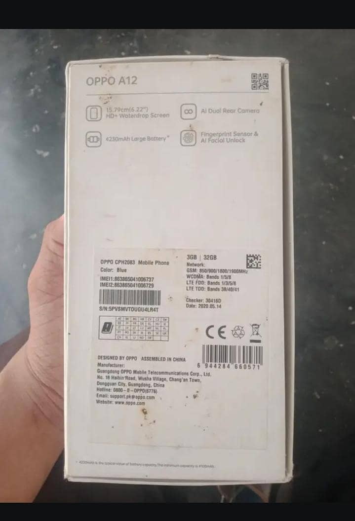 OPPO A12 4
