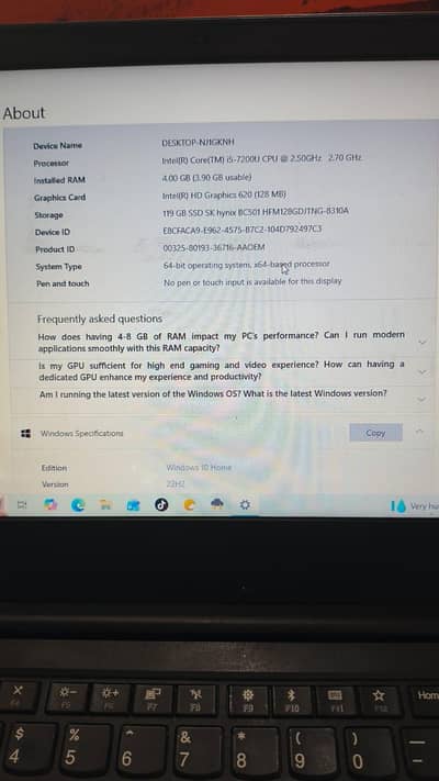 Cor i5 7gen