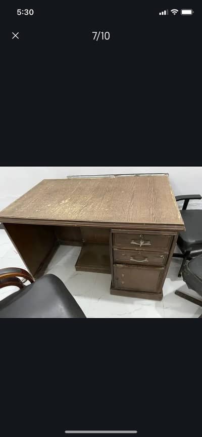 Office tables and chairs
